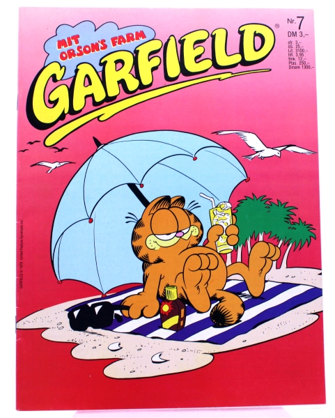 Garfield Comic Magazin Nr. 7 (1987): Kannibalismus von Bavaria Comic Verlag